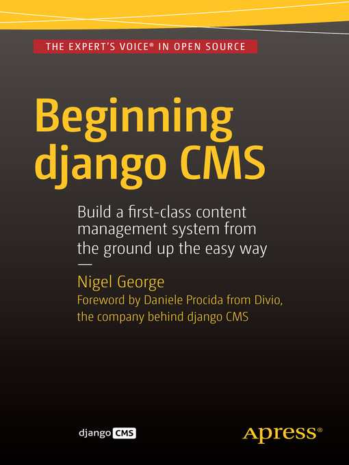 Upplýsingar um Beginning Django CMS eftir Nigel George - Biðlisti